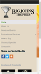 Mobile Screenshot of bigjohnstrophiesinc.com