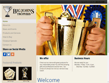 Tablet Screenshot of bigjohnstrophiesinc.com
